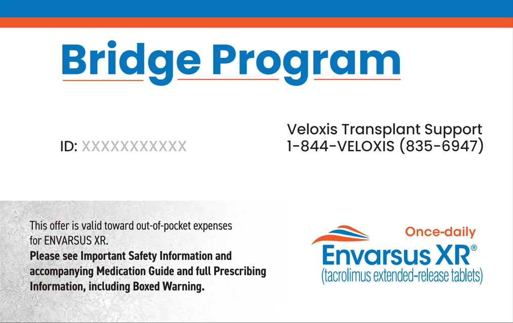 Front of Bridge Program card